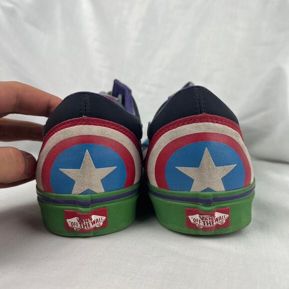 Vans Marvel Avengers Iron Man shoe men's size 11 - Picture 7 of 8